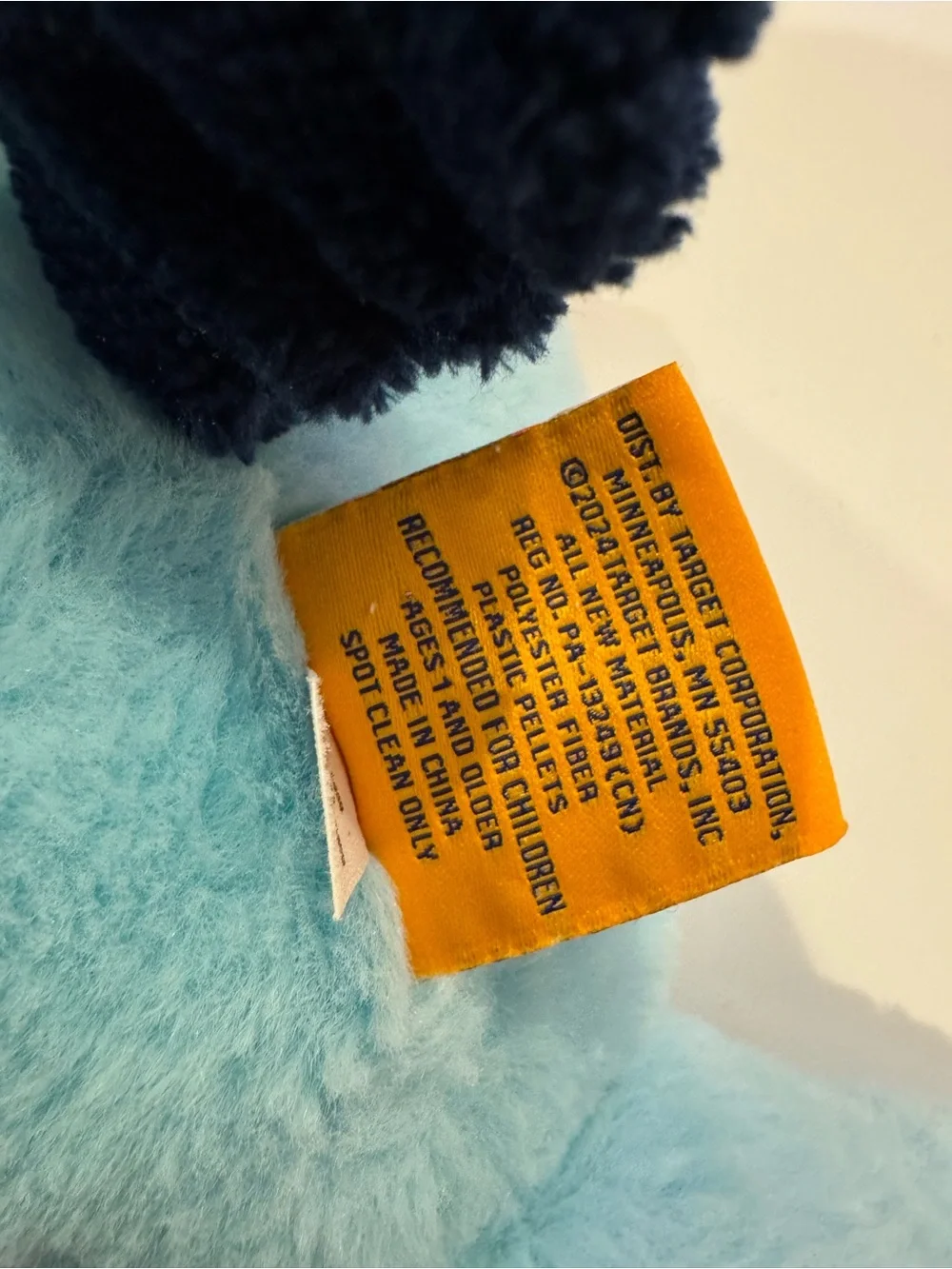 10” Gigglescape Plush Blue White Shark with Pocket Mouth - Target Giggle scape
